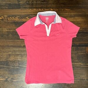 Izod Pink Women's Short Sleeve Polo
